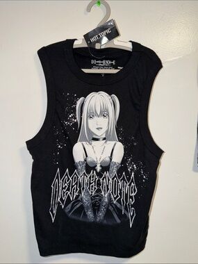 Hot Topic Black 'Death Note' Anime Girl Tank Top